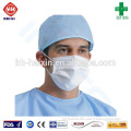 Disposable protective medical non-woven face mask 3ply with earloop